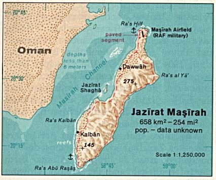 Real photo of Masirah Island, Oman